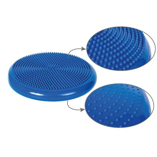 DYSK PODUSZKA SENSOMOTORYCZNA Z POMPKĄ 33CM NIEBIESKI ENERO FIT na Arena.pl