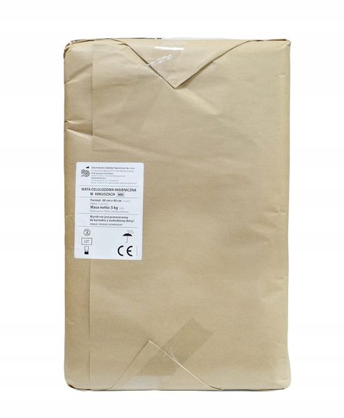 LIGNINA W ARKUSZACH PŁATACH 40x60cm WATA CELULOZOWA 100% CELULOZA 5kg zdjęcie 1