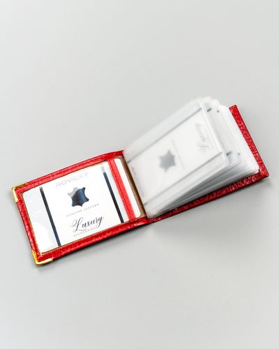 etui na karty skórzane 301-bl-red na Arena.pl
