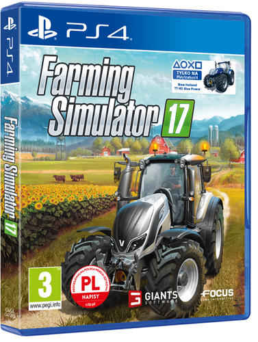 FARMING SIMULATOR SYMULATOR FARMY 17 - PL PS4 NOWA na Arena.pl