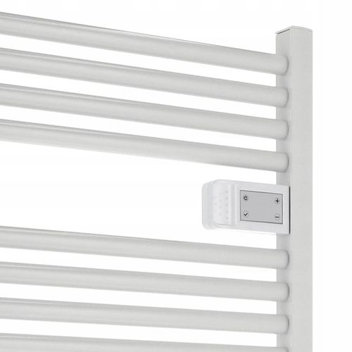 GRZEJNIK ŁAZIENKOWY ELEKTRYCZNY drabinka programator termostat BIAŁY na Arena.pl