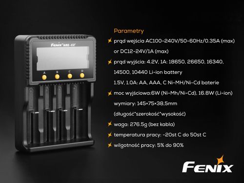 Ładowarka sieciowa Fenix ARE-C2 Plus na Arena.pl
