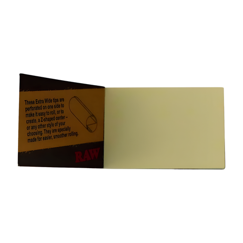 filterki perforowane raw black extra wide tips 40szt. na Arena.pl
