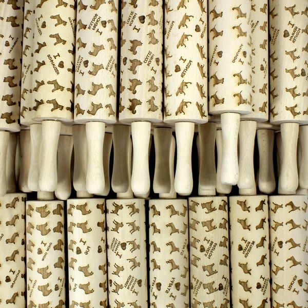 Folk pattern wałek do ciasta Art-Dog zdjęcie 8