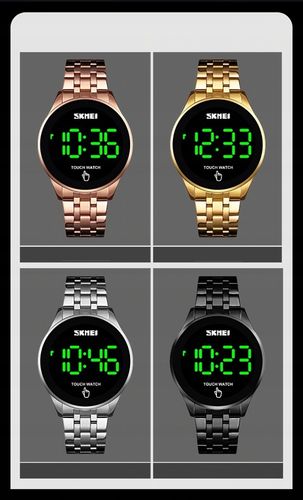 SKMEI Zegarek LED elektroniczny EKRAN DOTYKOWY na Arena.pl