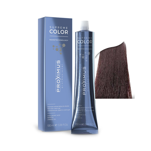 PROXIMUS Farba do włosów SUPREME COLOR NANOTECHNOLOGY - 4,8 zdjęcie 1