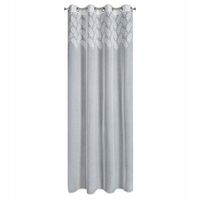 Firana gotowa na przelotkach ANET 140x250 Eurofirany biała