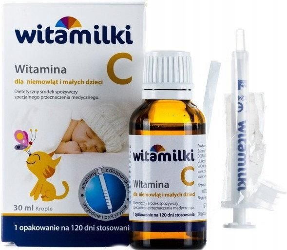 WITAMILKI WITAMINA C KROPLE 60ML DLA DZIECI zdjęcie 1