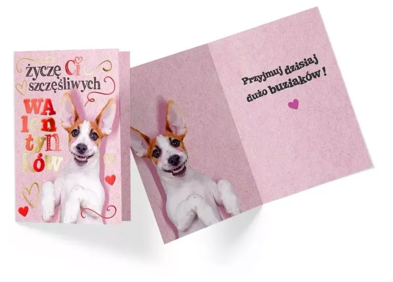 Karnet B6 Walentynki zdjęcie 1