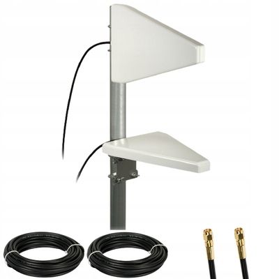 Antena ATK-LOG ALP LTE MIMO 2 x 5m wtyk SMA DIPOL zdjęcie 1