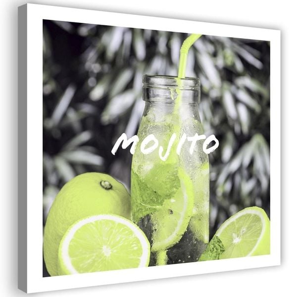 Emaga Obraz na płótnie, Mojito drink - 60x60 zdjęcie 1