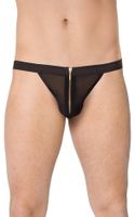 Mens Thong 4526 - Black Onesize