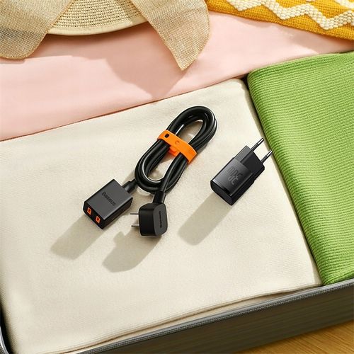 BASEUS SZYBKA ŁADOWARKA SIECIOWA Cube Pro GaN 30W USB-C ZASILACZ KOSTKA na Arena.pl