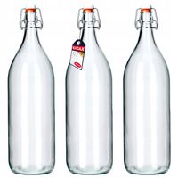 BUTELKA SZKLANA 2L NA NALEWKĘ SOK WINO KOREK 3szt