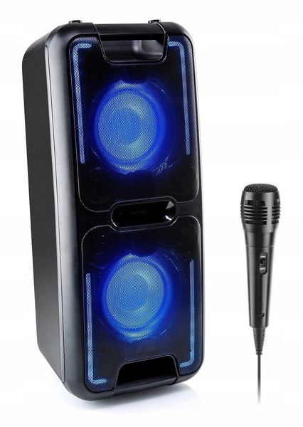 Głośnik Bluetooth Mikrofon Karaoke 2xUSB AUX zdjęcie 9