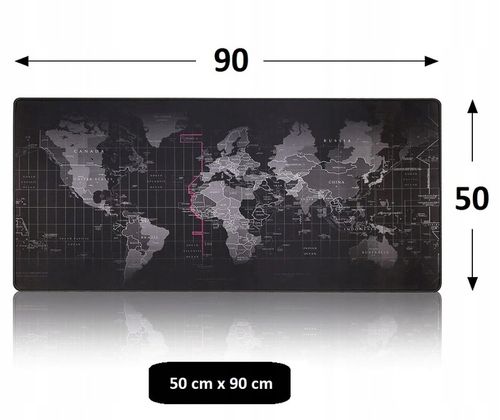 PODKŁADKA POD MYSZKĘ GAMINGOWA NA BIURKO 50x90 cm na Arena.pl
