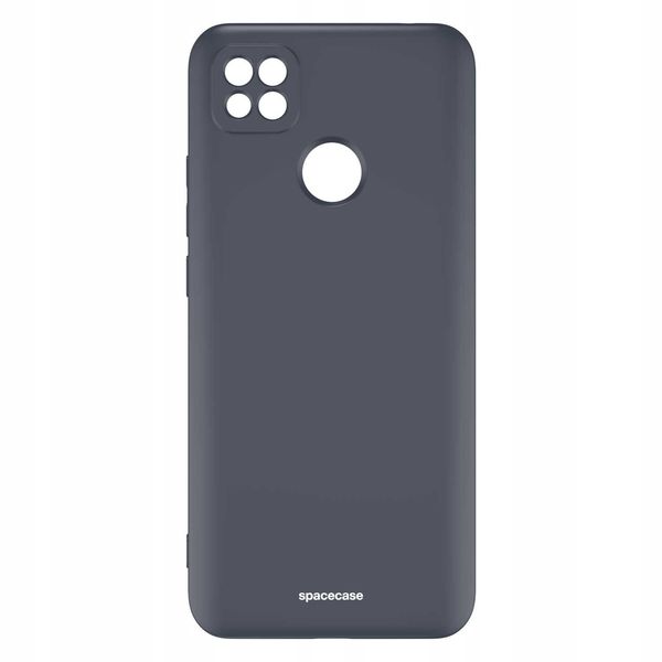 Spacecase Silicone Case Redmi 9C Black zdjęcie 7