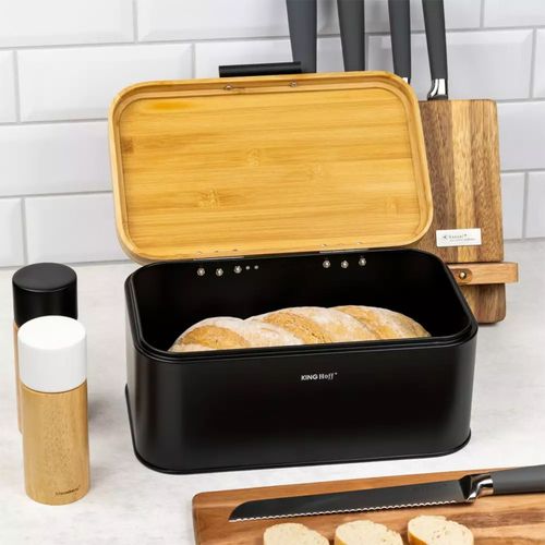 chlebak bambusowo stalowy kinghoff kh-1735 na Arena.pl