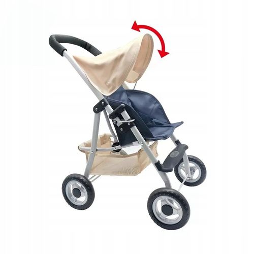 Wózek spacerówka dla lalki Super Lekki na Arena.pl