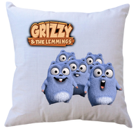 Poduszka Grizzy i Lemingi