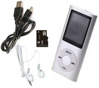 ODTWARZACZ MP4 MP3 MENU PL RADIO DYKTAFON SD 8GB