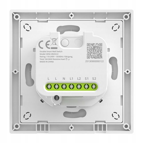 SONOFF MINI-ZB2GS-E ZigBee 3.0 Dwukanałowy Przełącznik Ścienny Smart na Arena.pl