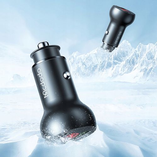 MCDODO ŁADOWARKA SAMOCHODOWA USB/USB-C PD 45W LCD na Arena.pl