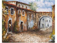 40X50CM UROKLIWA ULICZKA OBRAZ