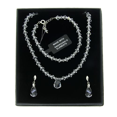 komplet srebro elementy Swarovski® na Arena.pl