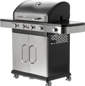 GRILL GAZOWY 14.2 KW ŻELIWNY RUSZT PALNIK BOCZNY