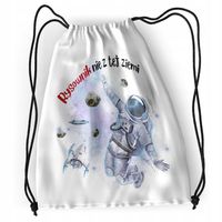 Plecak Sportowy Szkolny Rysownika Worek Torba Z Nadrukiem Ze Zdjęciem