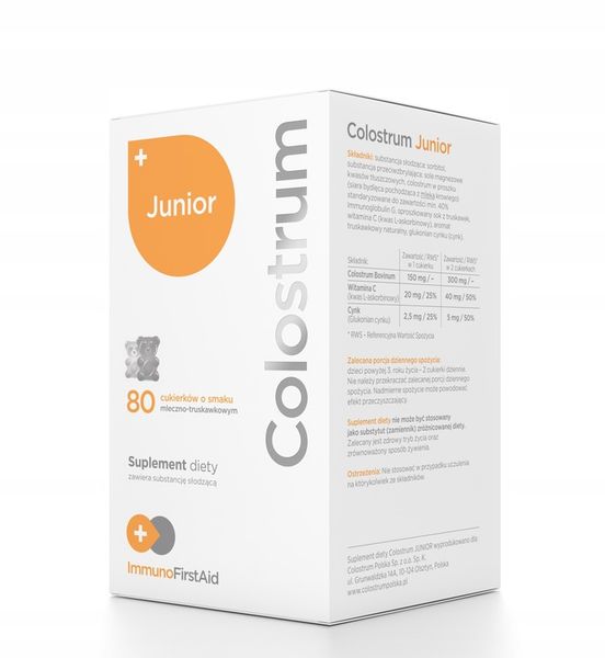 Colostrum JUNIOR cukierki 80 szt. zdjęcie 15