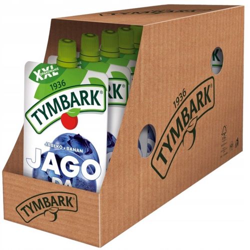 Tymbark Mus jabłko banan jagoda 200 g x 10 sztuk na Arena.pl