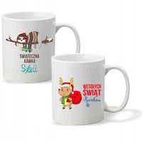 Kubek z imieniem PREZENT ŚWIĄTECZNA DRZEMKA