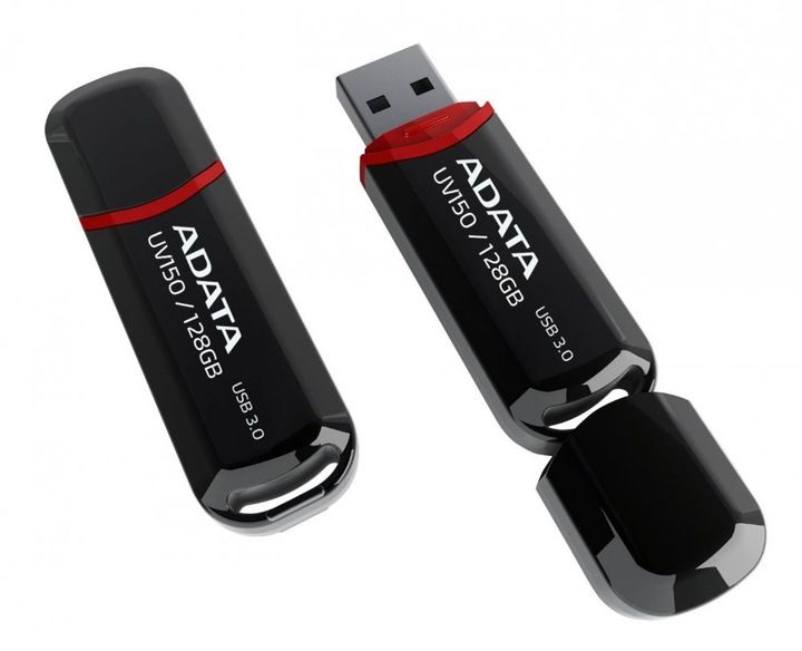 Pendrive ADATA UV150 128GB czarny USB 3.2 zdjęcie 1