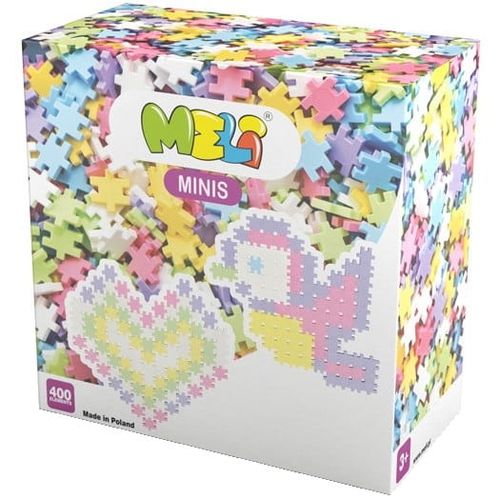 KLOCKI KONSTRUKCYJNE Dla Dzieci Wafle MELI Minis Pastel 400 elementów na Arena.pl