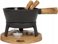 Zestaw do fondue BOSKA PRO S czarny 0.7L