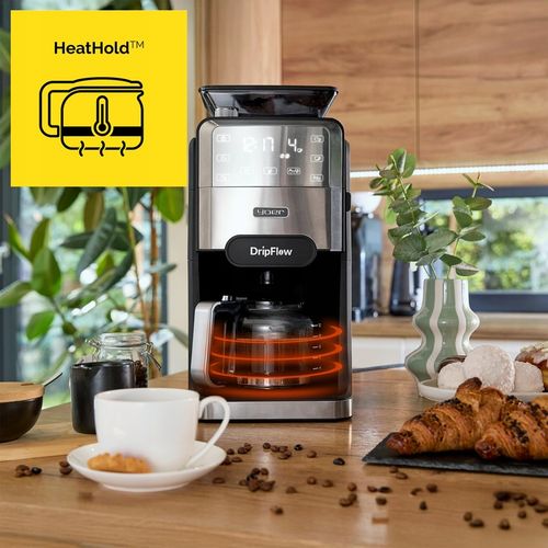 Ekspres przelewowy do kawy z Młynkiem żarnowym Yoer 1520W 1,5L na Arena.pl