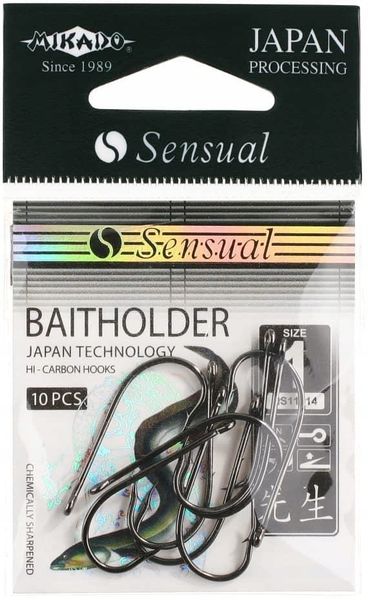 Haczyki Baitholder Mikado Sensual nr1 zdjęcie 1