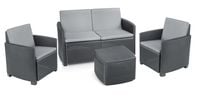 ZESTAW OGRODOWY GARDEN 4OSOBOWY BOX KAWOWY SOFA