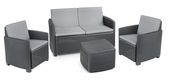 ZESTAW OGRODOWY GARDEN 4OSOBOWY BOX KAWOWY SOFA