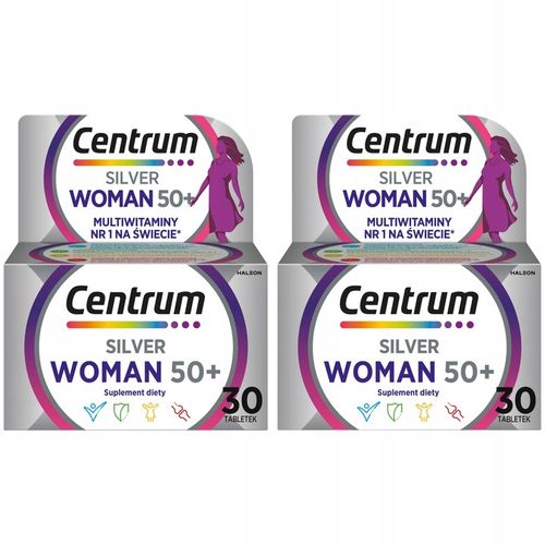 Multiwitamina Centrum WOMAN 50+ dla kobiet minerały witaminy 30 tabletek na Arena.pl