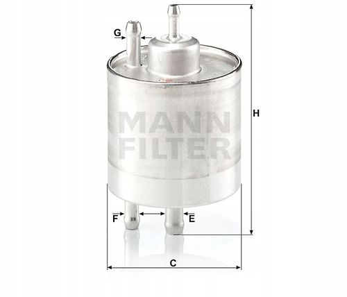 FILTR PALIWA MANN-FILTER na Arena.pl