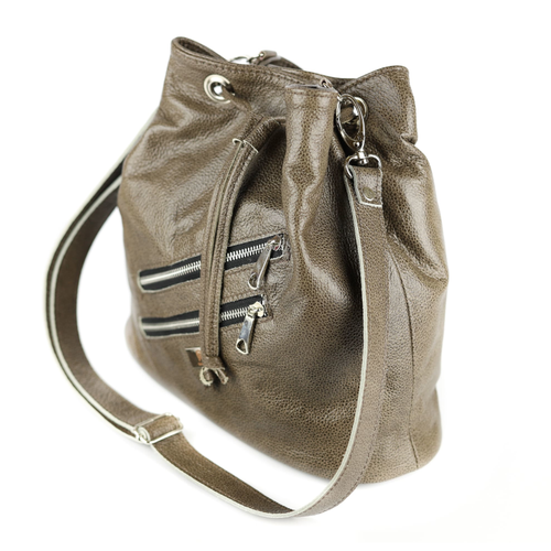 T-11 Torebka worek-skalisty brąz KEMER na Arena.pl