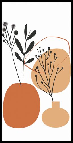 Plakat 50x100cm Botaniczny Pastel na Arena.pl