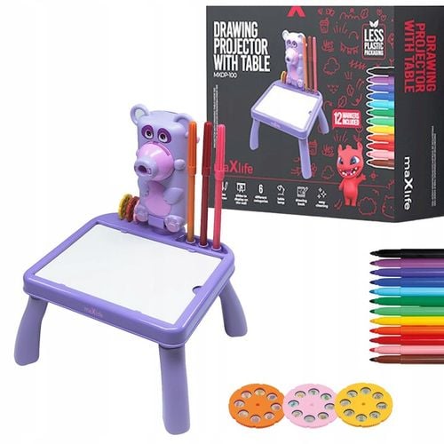 Projektor do rysowania dla dzieci rzutnik mazaki tablica do nauki rysowania na Arena.pl