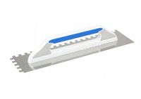 KUBALA Paca nierdzewna zębata 130x480mm 10x10 0254