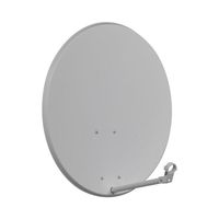 ANTENA CZASZA SATELITARNA 80 TALERZ ZESTAW KONWERTER TWIN 4K UCHWYT KABEL