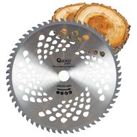PIŁA TARCZA WIDIOWA DO CIĘCIA DREWNA 230x22 60 ZĘBÓW GEKO G78061