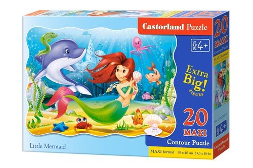 Castor 20 ELEMENTÓW Mała Syrenka na Arena.pl